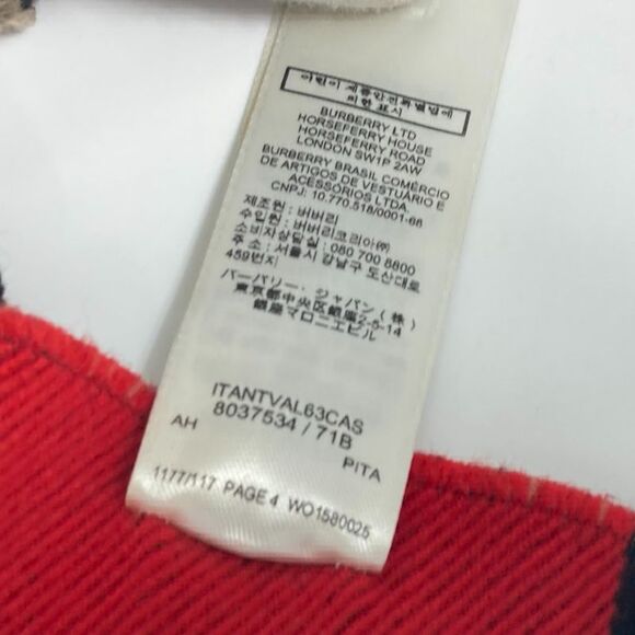 Burberry Fringe Love Scarf - Picture 8 of 10